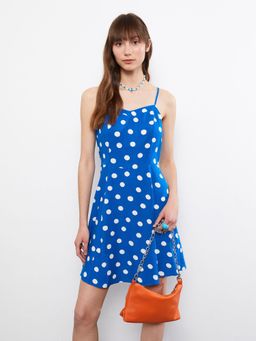 LC WAIKIKI - Casual Woven Dress Navy Blue