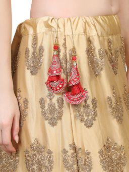 Anika's Creations - Handmade Ethnic Hanging Latkan Bell Tassel for Blouse Saree Lehenga and Suits