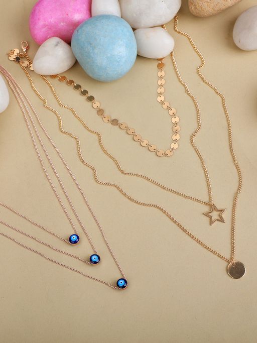Anika's Creations Set of 2 Minimal Design Contemporary Chains for Women