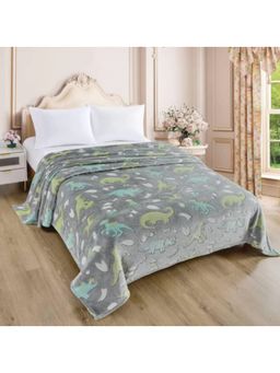 The Gharnish - Grey Glow-In-The-Dark Blanket (Double)