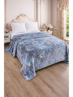 The Gharnish - Blue Grey Glow-In-The-Dark Blanket (Double)