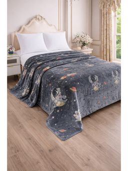 The Gharnish - Grey Glow-In-The-Dark Blanket (Double)