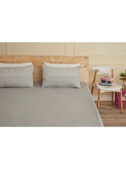 Creeva - Grey Pure Nest Ultra Soft Cotton Feel Terry Mattress Protector