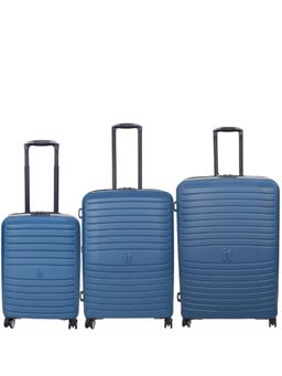 it luggage - Eco Protect Teal Blue Set of 3 28-24-20 Inches Expandable Hardsided TSA Trolley