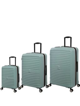 it luggage - Eco Protect Mint Green Set of 3 28-24-20 Inches Expandable Hardsided TSA Trolley