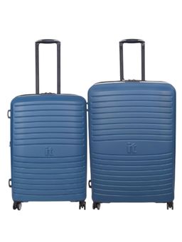 it luggage - Eco Protect Teal Blue Set of 2 Expandable Hardsided TSA Trolley