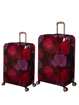 it luggage - Sheen Maxy Rose Red Set of 2 Expandable Hardsided TSA Luggage Trolley
