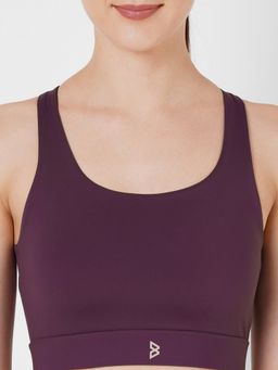 BODD ACTIVE - Wine Crop Top