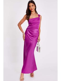 Quiz Clothing - Magenta Women Bodycon Dress