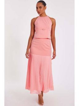 Quiz Clothing - Pink Women's Solid Co-Ord Set