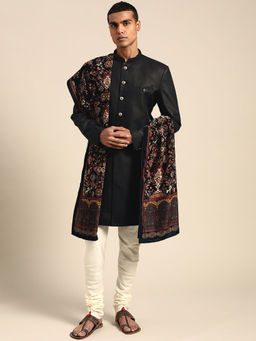 KISAH - Men Black Dupatta