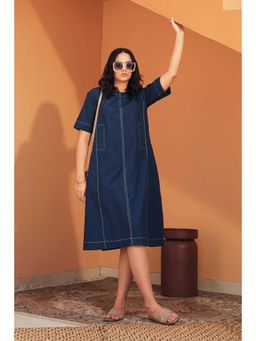 etre comfortwear - Denver Dress With Stitch Detailing