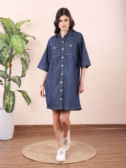 etre comfortwear - Harper Utility Denim Dress
