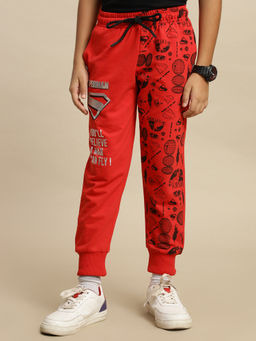 Kidsville - Official Superman Printed Regular Fit Jogger For Boys