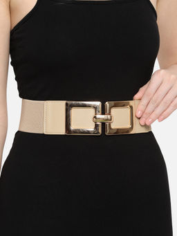 Twenty Dresses by Nykaa Fashion - Beige Realize Your Worth Belt