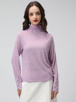 SHOWOFF - Women's Lavender Top