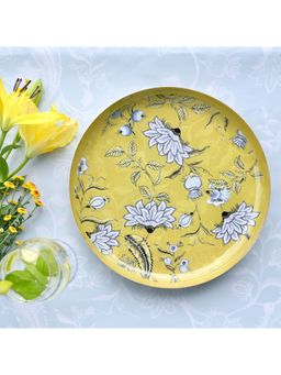 Faaya Gifting - Ethnic Chintz Metal Round Tray