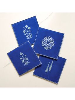 Faaya Gifting - Royal Malabar Glass Coasters (Pack of 4)