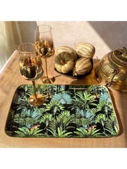 Faaya Gifting - Amazonia Night Metal Rectangle Tray