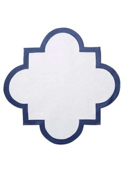Faaya Gifting - Midnight Trim Portico Navy Blue Table Mats (Pack of 4)