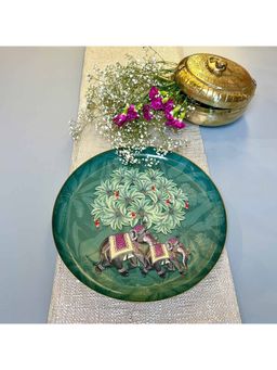 Faaya Gifting - Royal Rambagh Round Serving Tray