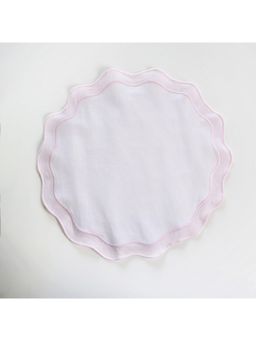 Faaya Gifting - Rosewater Petal Edge Pink Table Mats (Pack of 4)