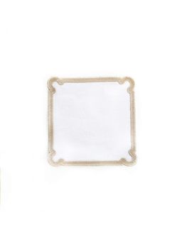 Faaya Gifting - Sandline Cocktail Portico Cocktail Beige Napkins (Pack of 4)