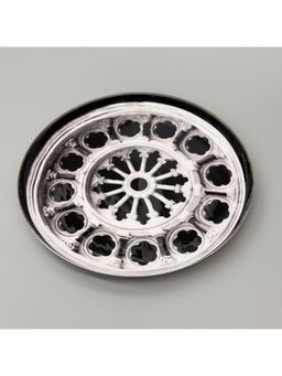 Faaya Gifting - Timeless Mumbai Metal Round Black Tray