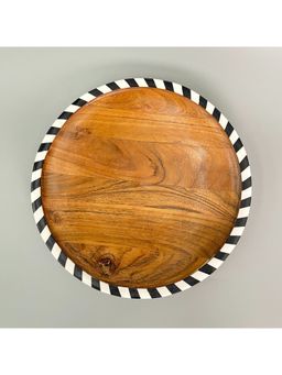 Faaya Gifting - Uma Round Wooden Platter