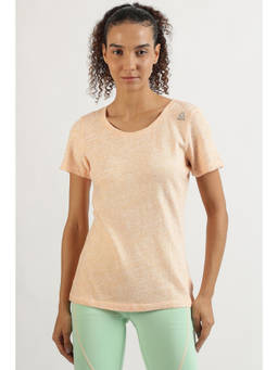 Reebok - Women Beige T-Shirt
