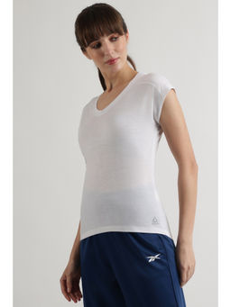 Reebok - Women White T-Shirt