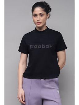 Reebok - Women Black T-Shirt