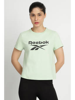 Reebok - Women Light Green T-Shirt