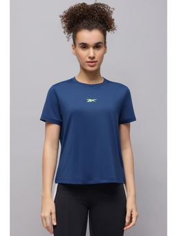 Reebok - Women Teal T-Shirt