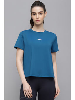 Reebok - Women Blue T-Shirt