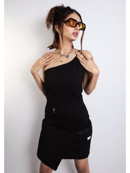 HOP HEAD - Black Women Solid Bodycon Dress