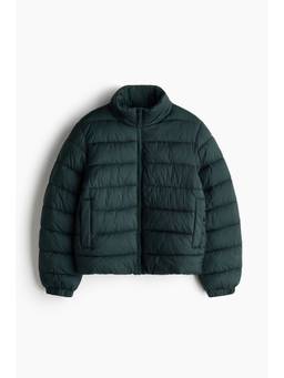 H&M - Boys Green Windproof & Water-Repellent Padded Jacket