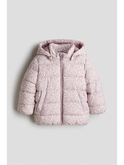 H&M - Girls Purple Water-Repellent Puffer Jacket