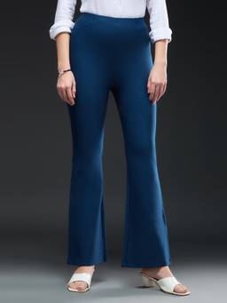 Globus - Teal Solid/Plain Leggings