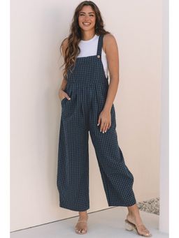 Errabelly - Blue Stripes Shoulder Straps Dungarees