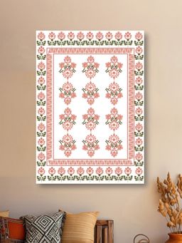 Nestroots - A Royal Welcome In Orange Splendor Wall Painting