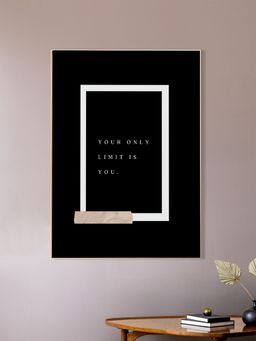 Nestroots - Limitless Inspiration Framed Canvas Art Motivation Inspirational Wall Painting