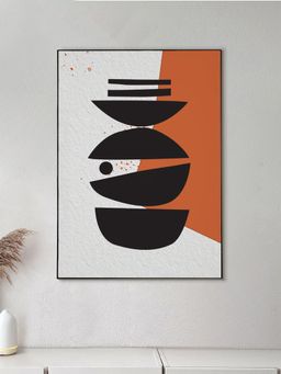 Nestroots - Elegant Art Of Bowl Canvas Wall Art Abstract Painting