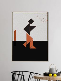 Nestroots - Vibrant Abstract Elegance Canvas Wall Art Abstract Painting