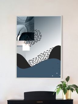 Nestroots - Peaceful Ocean Serenity Canvas Art Abstract Painting
