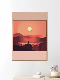 Nestroots - Tranquil Sunset Canvas Wall Art Painting