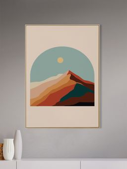 Nestroots - Mountain Landscape Canvas Wall Art Print Wall Painting