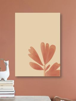 Nestroots - Bright Pink And Orange Flower Print Canvas Art Wall Painting