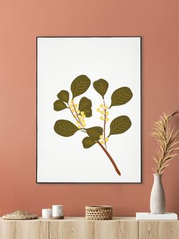 Nestroots - Exquisite Botanical Art Print: Captivating Canvas Wall Wainting