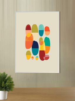 Nestroots - Vibrant Colors In Harmony Wall Painting